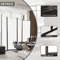 thumbnail image 6 of Room Divider Portable Room Dividers and Folding Privacy Screens, 88'' W Fabric Divider for Room Separation, 4 Panel Partition Room Dividers Freestanding Wall Divider Screen for Dorm Studio Office., 6 of 6