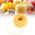 thumbnail image 2 of 2mm Fiber Wick Natural Beeswax Coating Candle Wick DIY 200 Feet Scented Candle Wick (Light), 2 of 8