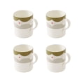 thumbnail image 2 of Spode Kit Kemp 16oz Geo Mug (Set of 4) | Geometric Abstract Design | Porcelain | Dishwasher and Microwave Safe | For Coffee and Tea | Fabulous Gift | Home or Office Use, 2 of 6
