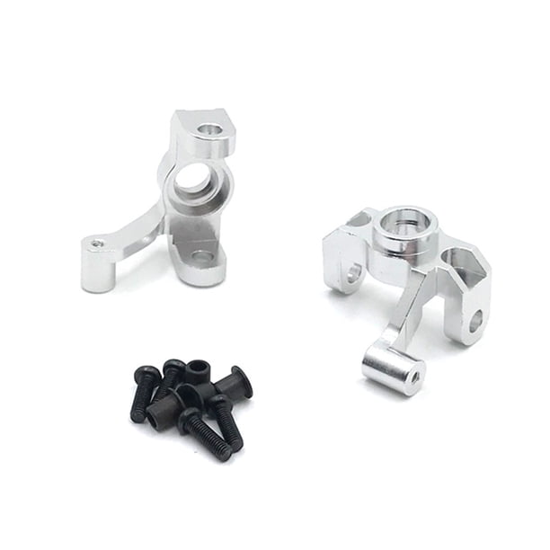 Copa De Dirección Kenally Metal Para WLtoys 12423 12427 Plata