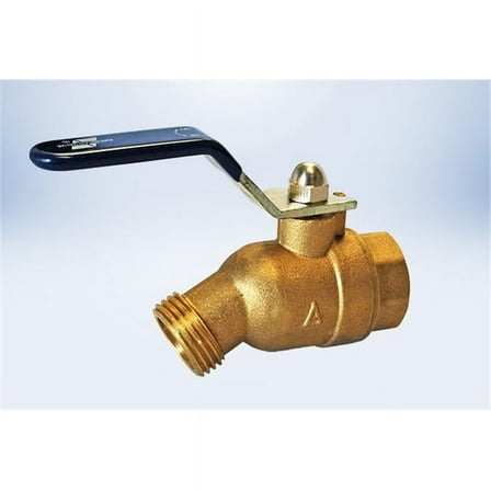 American Valve M76QT 1-2 0.5 in. Quarter Turn Hose Bibb FIP Valve