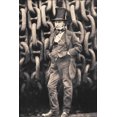 thumbnail image 1 of 24"x36" Gallery Poster, Isambard Kingdom Brunel launch chains of s.s. Great Eastern 1857, 1 of 1