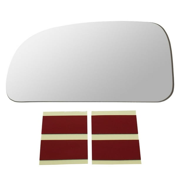 Drivers Side View Mirror Glass w/ Adhesive Strips Replacement for