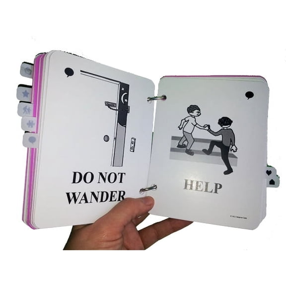 Caregiver Cards: Picture Communication Cue Cards Help Seniors with Dementia, Alzheimer's Disease, TBI, Cognitive Disabilities