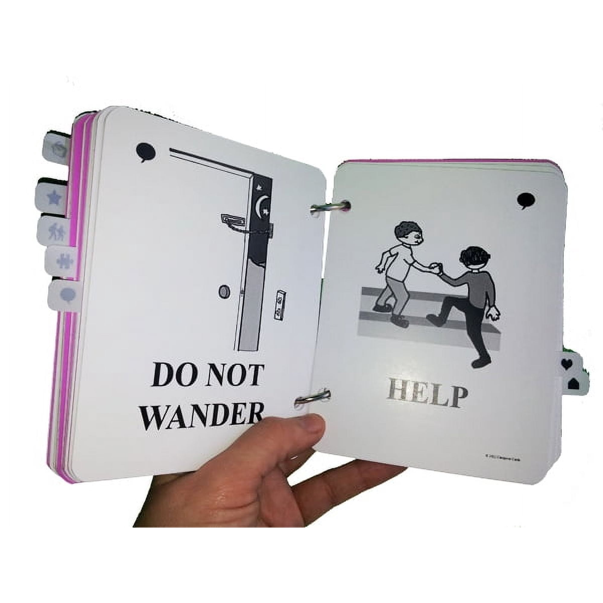 Caregiver Cards: Picture Communication Cue Cards Help Seniors with Dementia, Alzheimer's Disease, TBI, Cognitive Disabilities