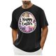 thumbnail image 1 of Camisa Casual de Cuello de la Tripulación de la Impresión de Pascua de Manga Corta de Verano Top Ligero de Poliéster para los Hombres, Camiseta de Manga Corta para el Uso Diario de Primavera Verano, 1 of 8