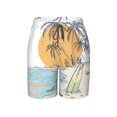 thumbnail image 5 of PAYOHTO Boy Swim Trunks Small Size 7-8 Teens Boy Beach Board Shorts Summer Beach Quick Dry Bathing Suit Swimwear, 5 of 9