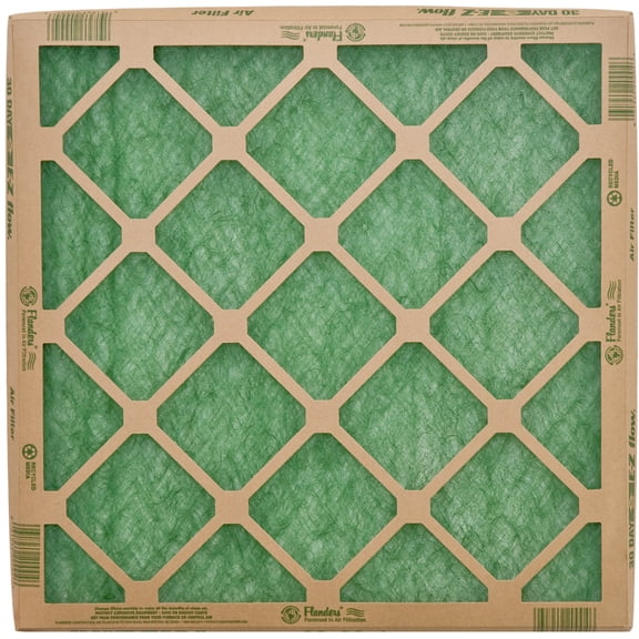 AAF Flanders 16" x 25" x 1" Nested Glass MERV 1 Air Filter (4 Filters)