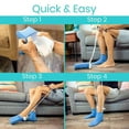 thumbnail image 4 of Vive Sock Aid – Easy-On Stocking Slider & Sock Helper Puller – Dressing Assist Tool for Seniors, Elderly, Pregnant, or Diabetic Users – Pull-Up Assistance, 4 of 10