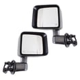 thumbnail image 4 of For 11-13 Wrangler Rear View Door Mirror Power Heated Manual Fold Black SET PAIR, 4 of 5