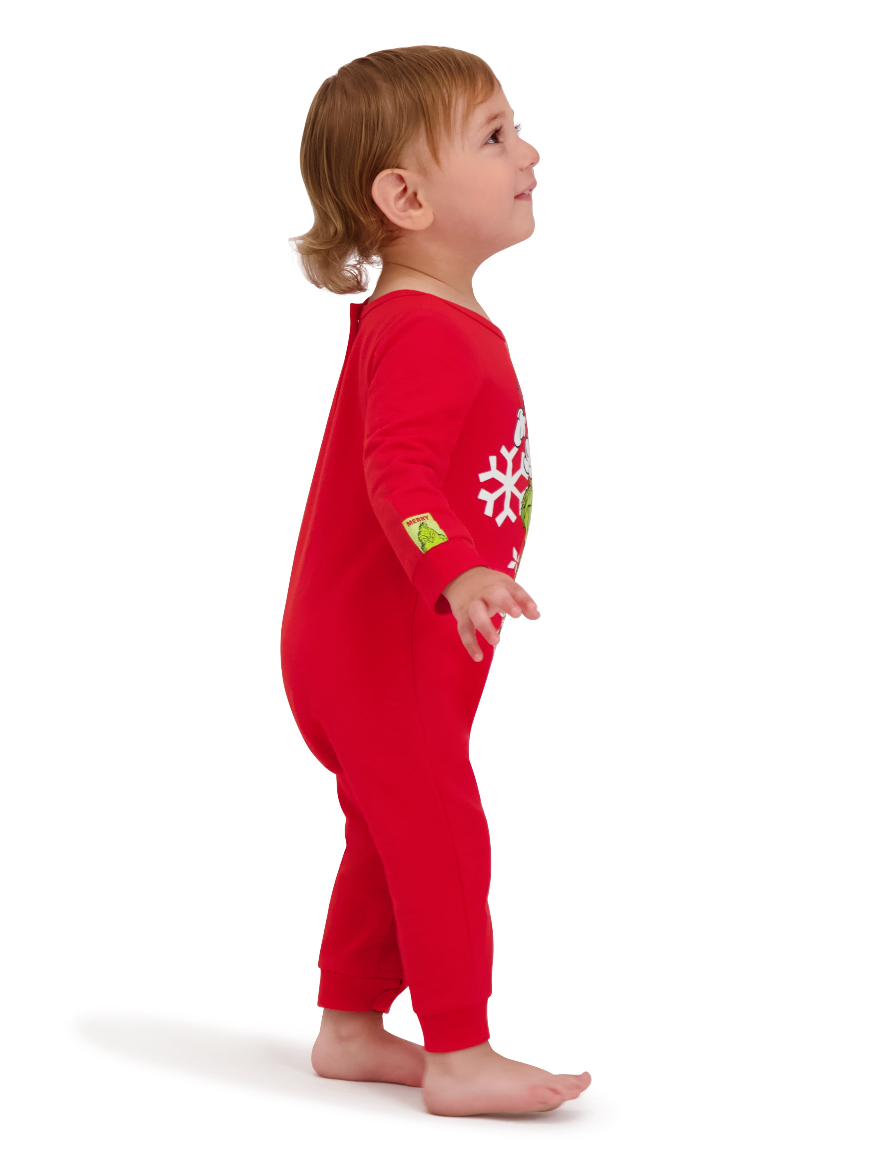 The Grinch Baby Unisex Red Coverall, Sizes 0/3M-24M