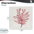 thumbnail image 4 of Stupell Industries Contemporary Rosy Pink Coral Branch Canvas Art, 17 x 17, by Janet Tava, 4 of 8