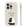 thumbnail image 1 of ¡Mantenga su iPhone seguro y a la moda con esta genial funda para teléfono plateada mate!, 1 of 4