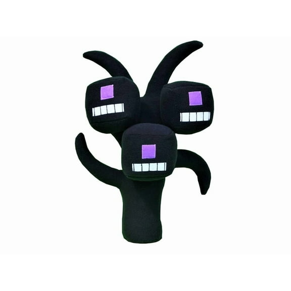 WeightedPlush 11Inch Withe Plush Toys, Game Black Stuffed Plushie Doll Gift for Collectible Decoration Kids Game Fans