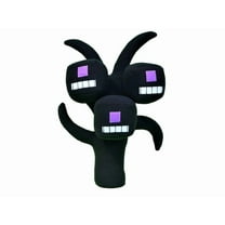 WeightedPlush 11Inch Withe Plush Toys, Game Black Stuffed Plushie Doll Gift for Collectible Decoration Kids Game Fans