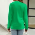 thumbnail image 4 of Holzkary Henley Long Sleeve Shirts for Women, Lightweight Long Sleeve Tops for Women Loose Fit Basic Pullover with Button Long Sleeve Tops 2025 Autumn Womens Neck T Shirts Casual Shirts Uk Green S, 4 of 9