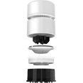 thumbnail image 4 of Aspirador de mesa (blanco), mini aspirador, recargable por USB, función de apagado automático, aspirador de mano inalámbrico de 360° para escuela, oficina, hogar, 4 of 5