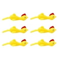 thumbnail image 4 of LEFTHIGH Toys Sling Shot Chicken Toys Creative Ejection Chicken Fidget Toy Light Rubber for Metope and Ceiling Chicken Prank Flying Toy Game, 4 of 5