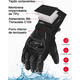 thumbnail image 5 of Guantes De Moto Invierno Frio Impermeables Y Térmicos Táctil talla G, 5 of 5