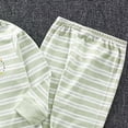 thumbnail image 6 of masbird Little Girls Boys Pajamas Sets Baby 2Pcs Cotton Pjs Kids Long Sleeve Sleepwear 6-12 Months 12-24 Months 2t 3t 4t 5t 6t 7t 8t 9t Children(Green,18-24 M), 6 of 6