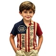 thumbnail image 4 of Sanphen Big Boy T Shirts 4Th Of July 1776-2026 250Th Anniversary Usa Flag Print Short Sleeve Lapel Neck Tshirts Summer Soft Independance Day Boys Tees,Size 12-13 Years,Red, 4 of 4