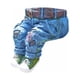 thumbnail image 1 of maceta de jardín maceta de jeans maceta de mezclilla azul maceta de estatuilla, 1 of 5