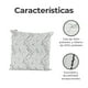 thumbnail image 2 of Cojin Decorativo para Sala Moderno Acolchonado de Chenille Suave Ideal para Dormitorio Sofa Oficina Blanco Gaon, 2 of 5