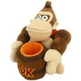 thumbnail image 1 of Super Mario 8" Plush Donkey Kong with Barrel, 1 of 3