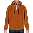 thumbnail image 1 of FAIWAD Mens 2024 Casual Sweatshirts Gradient Color Hooded Collar Drawstring Pullover Loose Long Sleeve Winter Hoodies, 1 of 1