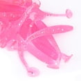 thumbnail image 1 of Soft Plastic Fishing Lures T Tail Grub Worm Baits, Lightweight, Durable, Sea Cucumber Design Attract Fish, 1 of 7