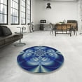 thumbnail image 3 of Ahgly Company Indoor Rectangle Patterned Blue Novelty Area Rugs, 2' x 3', 3 of 6