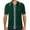 Green, variant on Sngxgn Men's Short Sleeve Regular Fit Soft Polo Shirt(Navy,L)