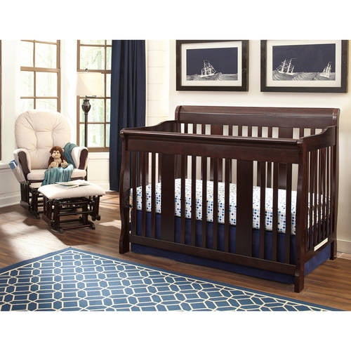Storkcraft Carrara 4 in 1 Convertible Crib, Choose Your Finish
