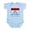 Sky Blue, variant on CafePress - Warning My Aunt Is A Cop Body Suit - Baby Light Bodysuit, Size Newborn - 24 Months
