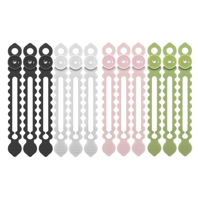 Chair Pads Cable Tie With Suction Cup, Reusable Cable Management Organizer,Multipurpose Elastic Cord Organizer For Fastening Cable Cords Wires