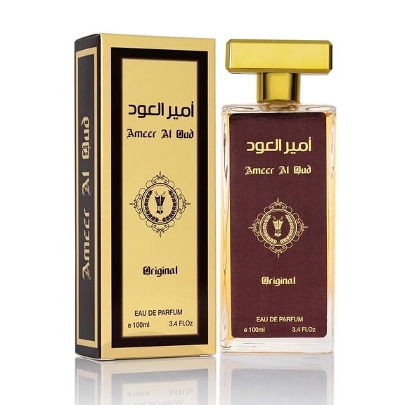 Ameer Al Oud Eau De Parfum 100ml – Unisex Oud Fragrance with Vanilla, Sugar, Sandalwood & Herbal Notes