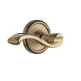 thumbnail image 6 of Grandeur Geoprt_Psg_234_Rh Georgetown Solid Brass Rose Right Handed Passage Lever Set -, 6 of 7