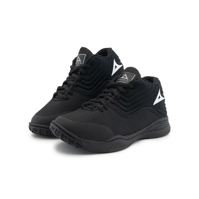 Tenis Pirma Para Niños Deportivos Basquetbol Color Negro 20