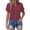 Z1 Wine, variant on Yievot Button Down Shirts for Women Collared Short Sleeve Side Slit Textured Lightweight Casual Office Tops with Pocket