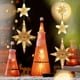 thumbnail image 4 of Decoración navideña con luz LED navideña con ventosa, árbol de Navidad, copo de nieve, muñeco de nieve, funciona con pilas, para interior, dormitorio, escaparate, luces navideñas, luces navideñas blan, 4 of 6