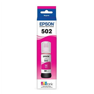 EPSON T502 EcoTank Ink Ultra-high Capacity Bottle Magenta (T502320-S) for select Epson EcoTank Printers