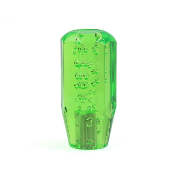 Unique Bargains Unviersal 100mm Green Crystal Bubble Car Gear Stick Shift Knob Shifter Lever