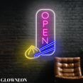 thumbnail image 4 of Glowneon Open Dim Sum Restaurant Neon Wall Art, Chinese Dim Sum Sign, 4 of 5