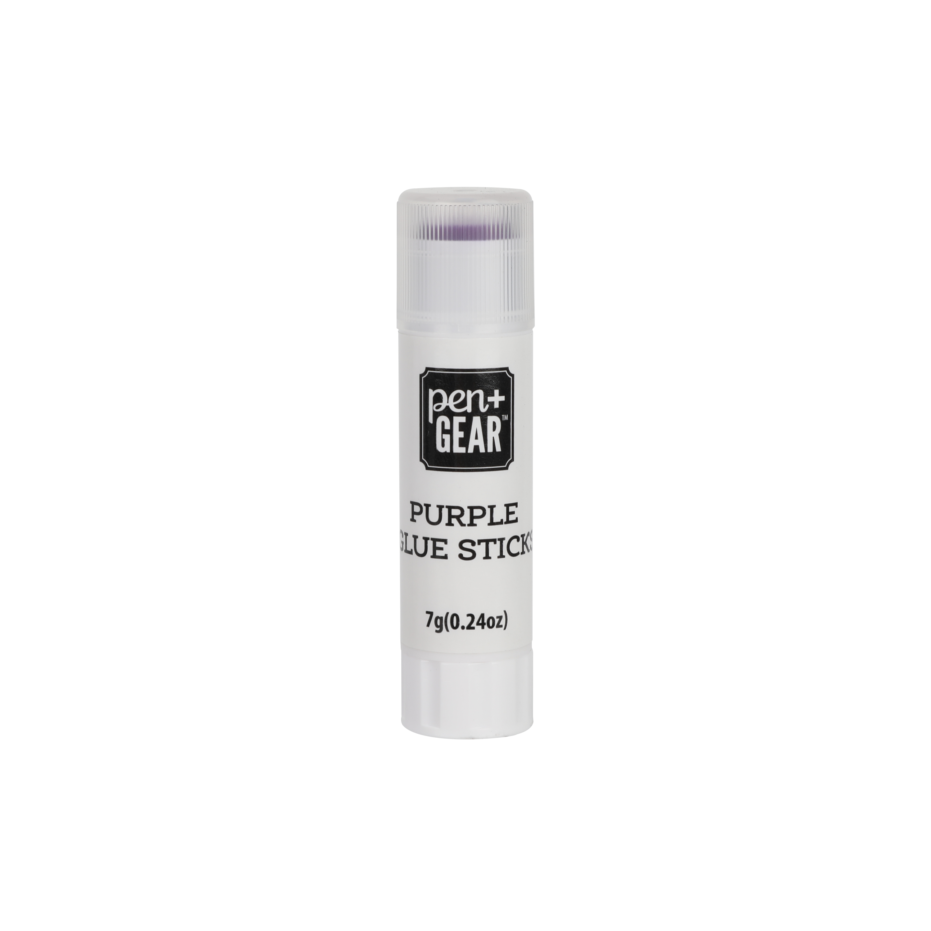 Pen + Gear Disappearing School Glue Sticks, Washable, 0.24 oz, Purple