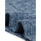 thumbnail image 5 of Conjunto de sudadera de manga corta de punto acanalado suave INSPIRE CHIC para mujeres, pantalones cortos, ropa de casa, pijama XL azul, 5 of 6