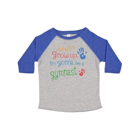 

Inktastic Gymnast Future Gift Toddler Boy or Toddler Girl T-Shirt