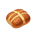 thumbnail image 5 of Cartoon Hot Cross Bun Stickers, Waterproof Hot Cross Bun Sticker for Water Bottle Laptop Phone Cases Planner Skateboard Luggage Helmet Party Favor Decor, Ideal for Adults Teens Teacher Rewards, 5 of 8