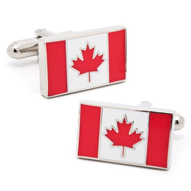 Best Desu 17922 Cufflinks of Canadian Flag