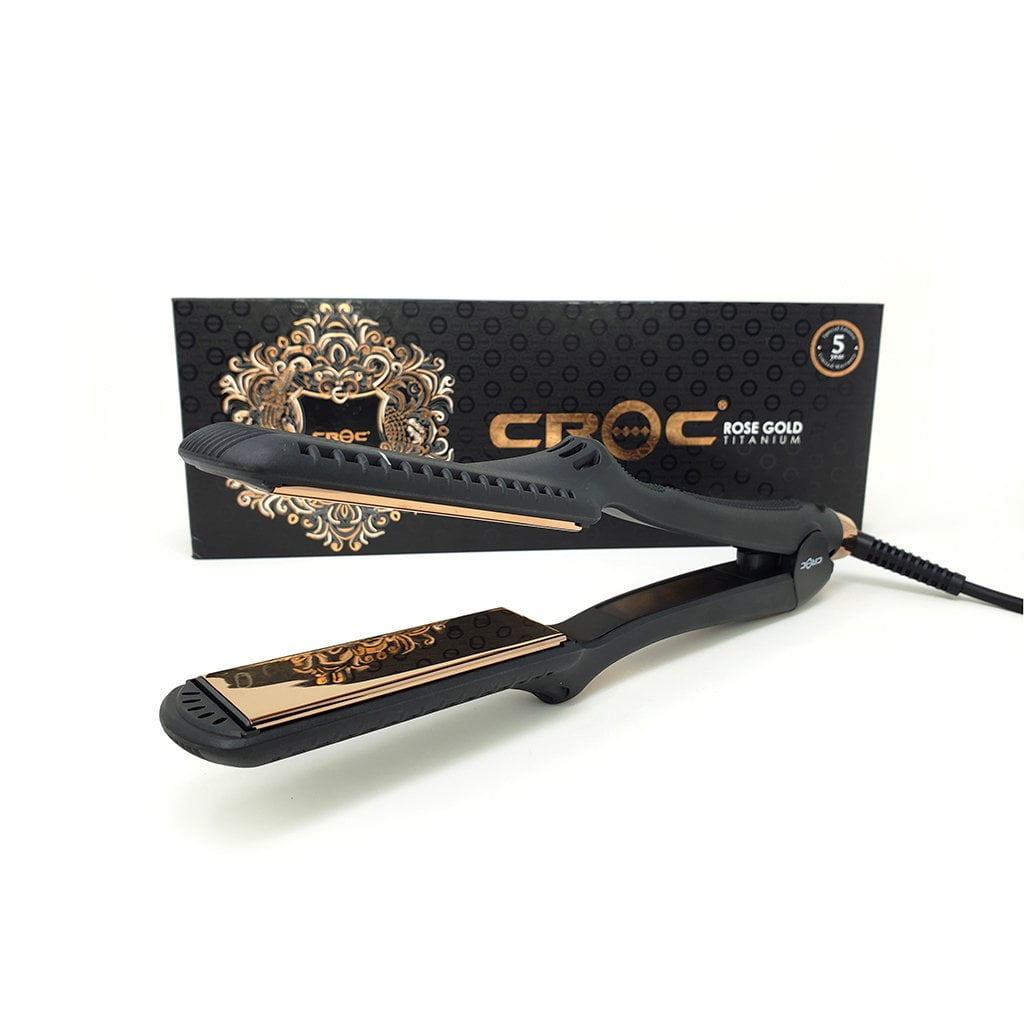 PLANCHA ROSE GOLD RG125 CROC RG125 Walmart en línea