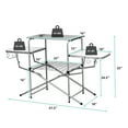 thumbnail image 3 of Topcobe Foldable Outdoor BBQ Table Grilling Stand, Outdoor Picnic Camping Equipment, 3 of 8